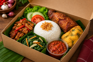 nasi kotakb bu cipta